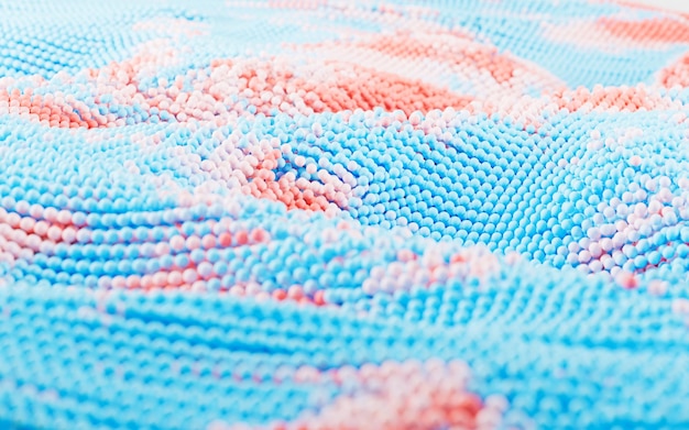 detail vyšívaného vzoru na látke